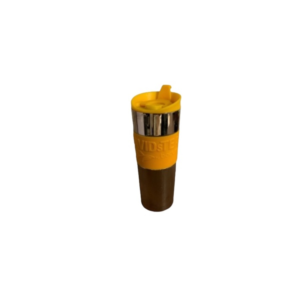 David’s Tea x Bodum Yellow Tumbler with Strainer